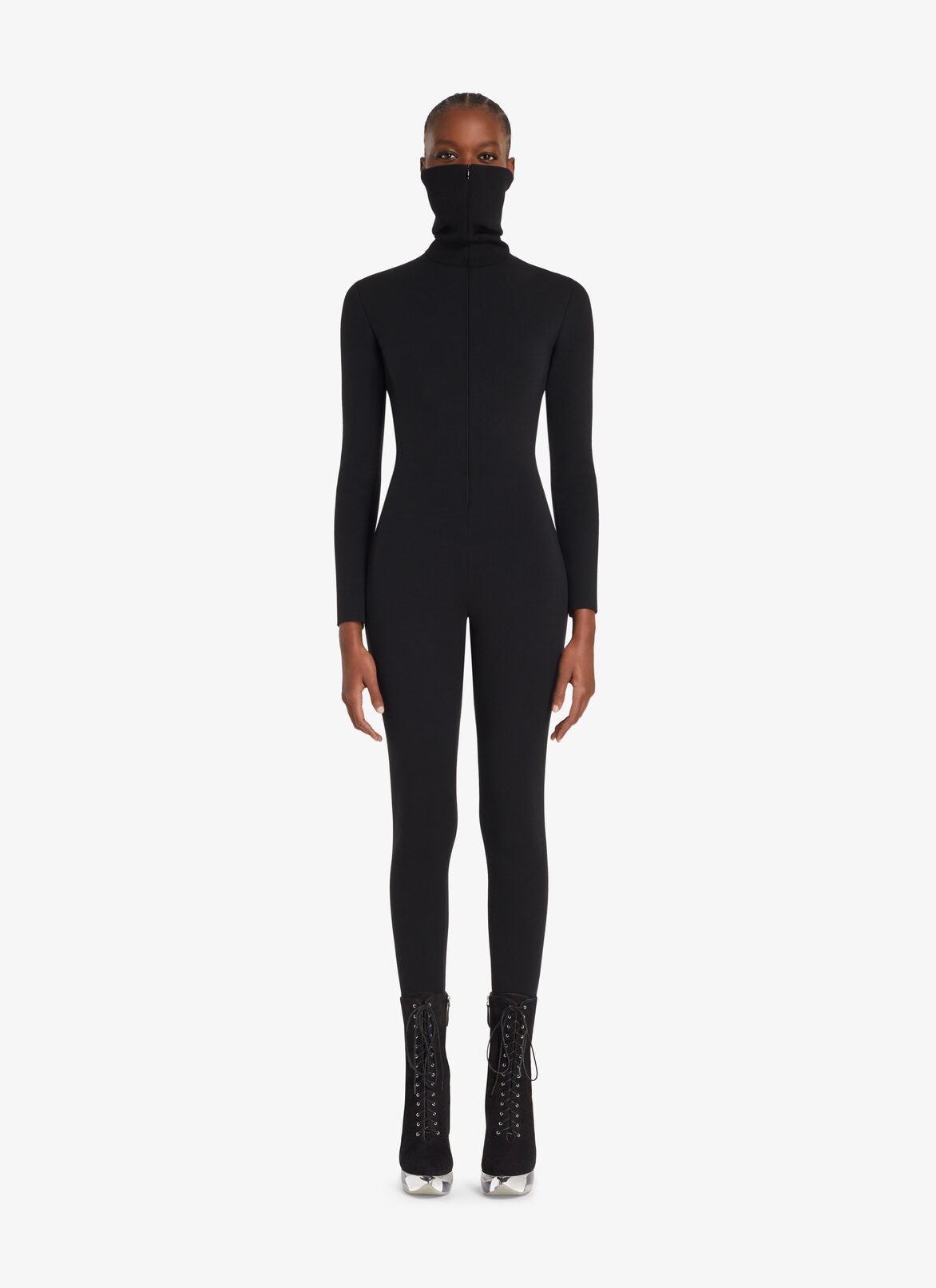 Minimalist Jumpsuit in wool ALAÏA BLACK MINIMALIST JUMPSUIT IN WOOL